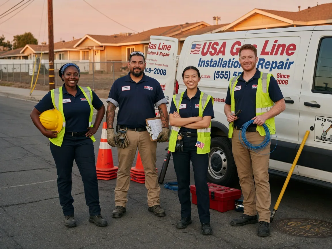 Gas Line Installation company in Harrington, ME
